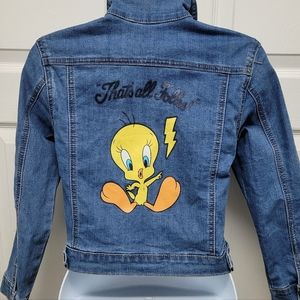 Looney Tunes Tweety Bird Denim Jacket